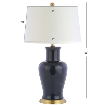 Julian 29" Ceramic LED Table Lamp - JONATHAN Y